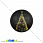 /p17708-kaboshon-stekl-s-printom-novogodnyaya-yelka-14-mm-krugliy/