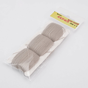 Акриловые нитки, №1219, Серо-коричневые (MUL-058775)
