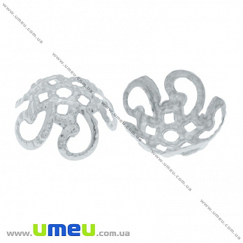 Обіймач, Світле срібло, 10х5 мм (OBN-020327)