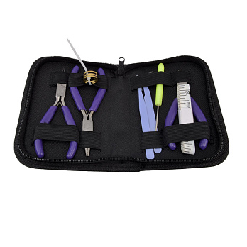 Набор инструментов в пенале, Сиреневый (INS-059427)