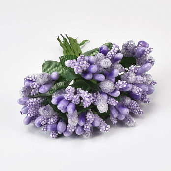 Тычинки на проволоке, Сиреневые (DIF-029755)