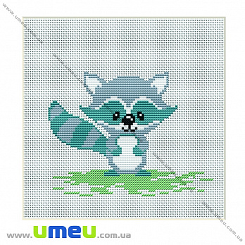 Набір для вишивання нитками VDV, Енотик М-739, 18х18 см (SXM-034823)