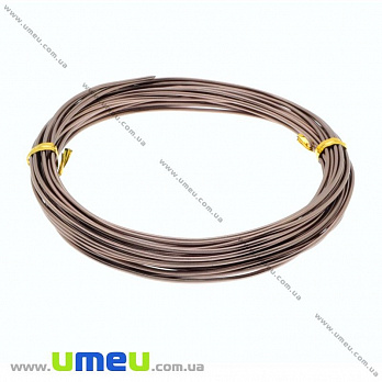 Проволока алюминиевая, 1,5 мм, Коричневая светлая (LES-016954)
