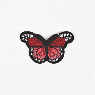 Термоаплікація Метелик, 5,5х3,5 см, Червона (APL-060097)