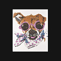Набор алмазной живописи на картоне 25х21 см, Dog fashion, 1 набор (SXM-051471)