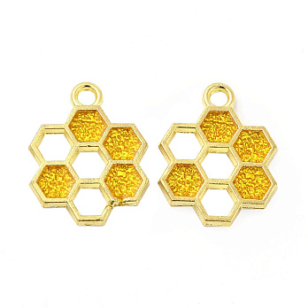 Підвіска метал. Соти, 19х15 мм, Золото (POD-053639)