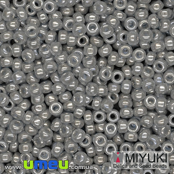Бісер японський Miyuki круглий RR 11/0 №526, Сірий (BIS-036689)