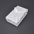 Подарочная коробочка Прямоугольная, 8х5х2,5 см, Белая (UPK-062303)