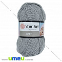 Пряжа YarnArt Baby 50 г, 150 м, Серая 195, 1 моток (YAR-025281)