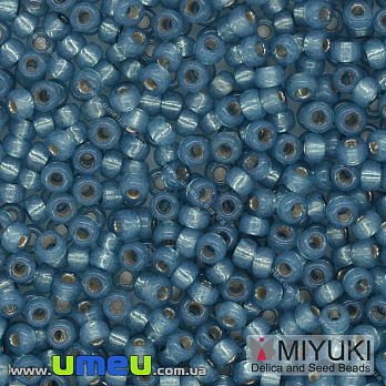 Бісер японський Miyuki круглий RR 11/0 №648, Синій (BIS-036707)