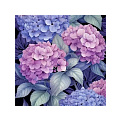 Набор алмазной живописи на подрамнике 30х30 см, Гортензии (SXM-056363)