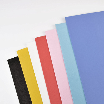 Фоамиран, 1 мм, Микс, 20х30 см (FOM-056472)