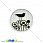 /p13662-kaboshon-stekl-s-printom-ptichka-18-mm-krugliy/