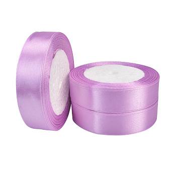 Атласна стрічка, 20 мм, Бузкова (LEN-060343)