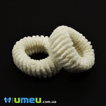 Резинка для волос, 55 мм, Кремовая (OSN-041480)