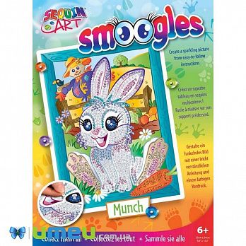 Набор для творчества Sequin Art SMOOGLES Зайчик (DIF-043429)