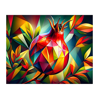 Набір алмазного живопису на підрамнику 30х40 см, Феєричний гранат (SXM-056338)
