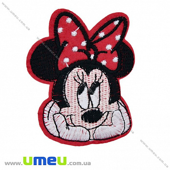 Термоаплікація дитяча Міккі Маус, 7,5х6 см (APL-020959)
