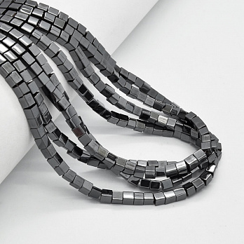 Бусины Гематит, Натур. камень, Кубик, 4х4х4 мм (BUS-051749)