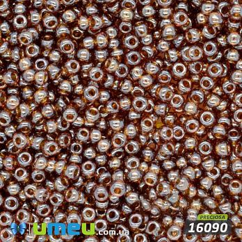 Бісер чеський №704 / 16090, Коричневий, глазурирована, 10/0 (BIS-003904)