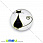 /p13687-kaboshon-stekl-s-printom-kot-18-mm-krugliy/