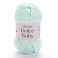 Пряжа YarnArt Dolce Baby 50 г, 85 м, М'ятна 753 (YAR-061647)