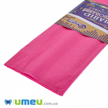 Гофрированная бумага Китай растяжимость 35%, Розовая, 0,5х2 м (DIF-038317)