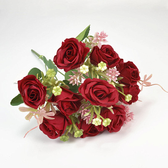 Букет роз, 32 см, Красный (DIF-057637)