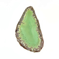 Срез Агата, Зеленый, 73х42 мм (POD-009373)