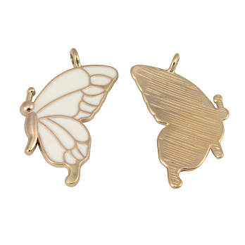 Подвеска метал. Бабочка кремовая, 31х23 мм, Золото (POD-054998)