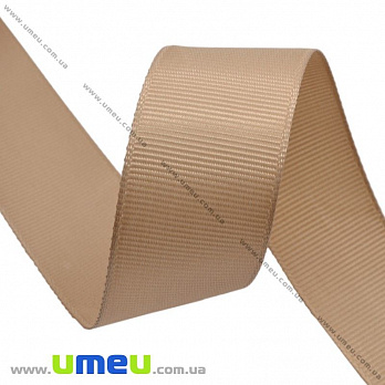[Архів] Репсова стрічка, 40 мм, Бежева (LEN-016788)