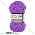 Пряжа YarnArt Elite 100 г, 300 м, Сиреневая 75, 1 моток (YAR-023280)