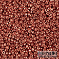 Бисер японский Miyuki круглый RR 15/0 №4208, Duracoat Galvanized, Медный (BIS-053193)