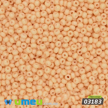 Бісер чеський №257/03183, Жовтий, Натуральний, 10/0 (BIS-014157)