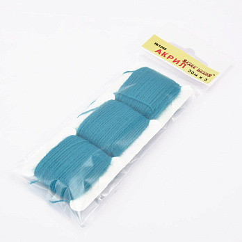 Акрилові нитки, №1248, Бірюзово-сині (MUL-058795)