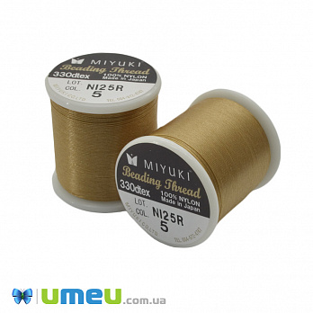 Нитка для бісеру Miyuki 05, Золотиста, 50 м (MUL-045281)