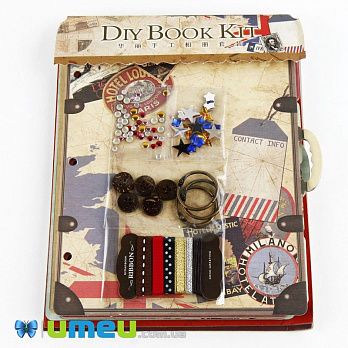 Набір скрапбукінгу великий для виготовлення фотоальбому, Британія (DIF-032718)