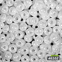 Бисер чешский 2/0, №46102, Белый, Перламутровый (BIS-058901)