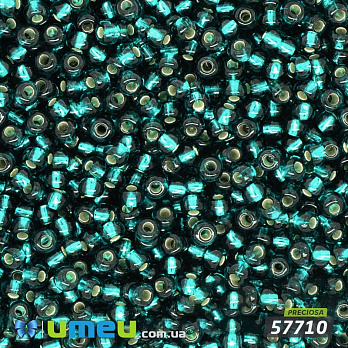 Бісер чеський №320 / 57710, Смарагдовий, Блискучий, 10/0 (BIS-003786)