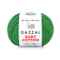 Пряжа Gazzal Baby Cotton №3456, 50 г, 165 м, Зеленая (YAR-062519)