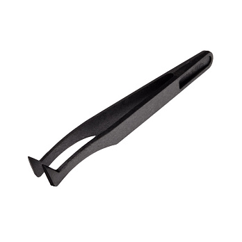 Пінцет біжутерний пластиковий, 12 см, Чорний (INS-053906)