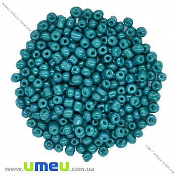 Бісер китайський великий, 6/0, Морська хвиля натуральний, 4 мм (BIS-015645)