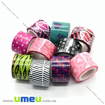 Декоративний скотч, Мікс, 12 мм (DIF-021174)