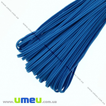 Резинка плоская, Синяя, 2 мм, 1 м (LEN-011051)