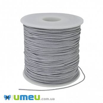 Нейлоновий шнур (для браслетів Шамбала), 0,8 мм, Сірий (LEN-047090)