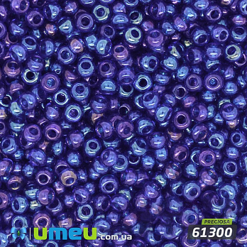 Бісер чеський №770 / 61300, Ультрамариновий райдужний, 10/0 (BIS-008621)