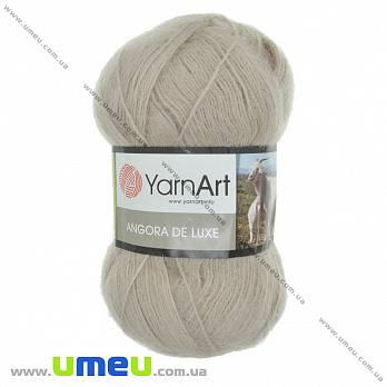 Пряжа YarnArt Angora De Luxe 100 г, 520 м, Бежевая 33, 1 моток (YAR-035002)