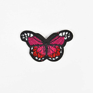 Термоаплікація Метелик, 5,5х3,5 см, Малинова (APL-060104)