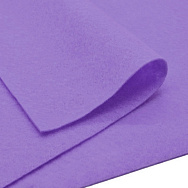 Фетр м'який 1,3 мм, 30х30 см, Бузковий (FLT-039186)