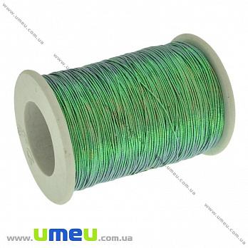 Нитки металізовані 0,5 мм, салатові (KNT-028465)